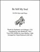 Be Still My Soul SATB choral sheet music cover